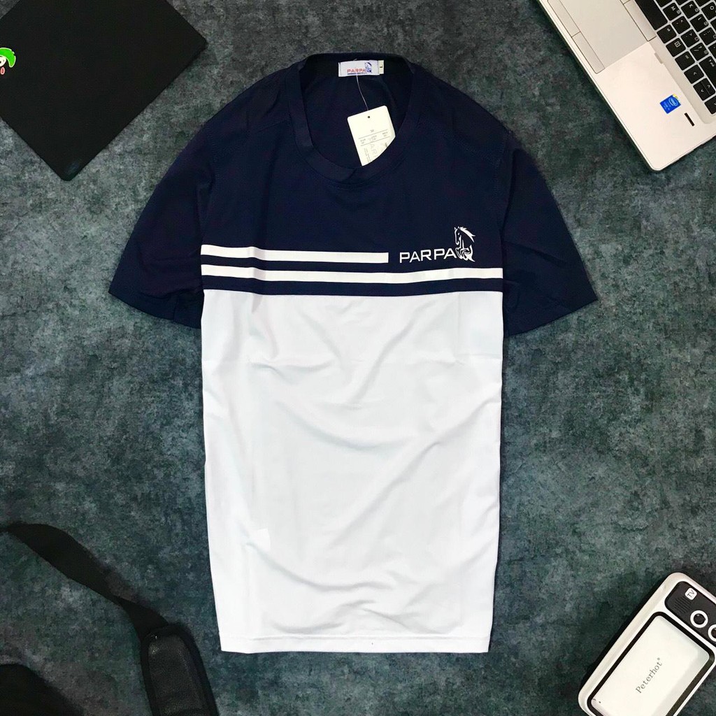 Áo thun nam thể thao Parpa cổ tròn