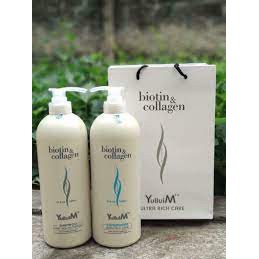 BỘ DẦU GỘI DẦU XẢ BIOTIN CHỐNG RỤNG VÀ KÍCH THÍCH MỌC TÓC BIOTIN & COLAGEN 1000ML | BigBuy360 - bigbuy360.vn