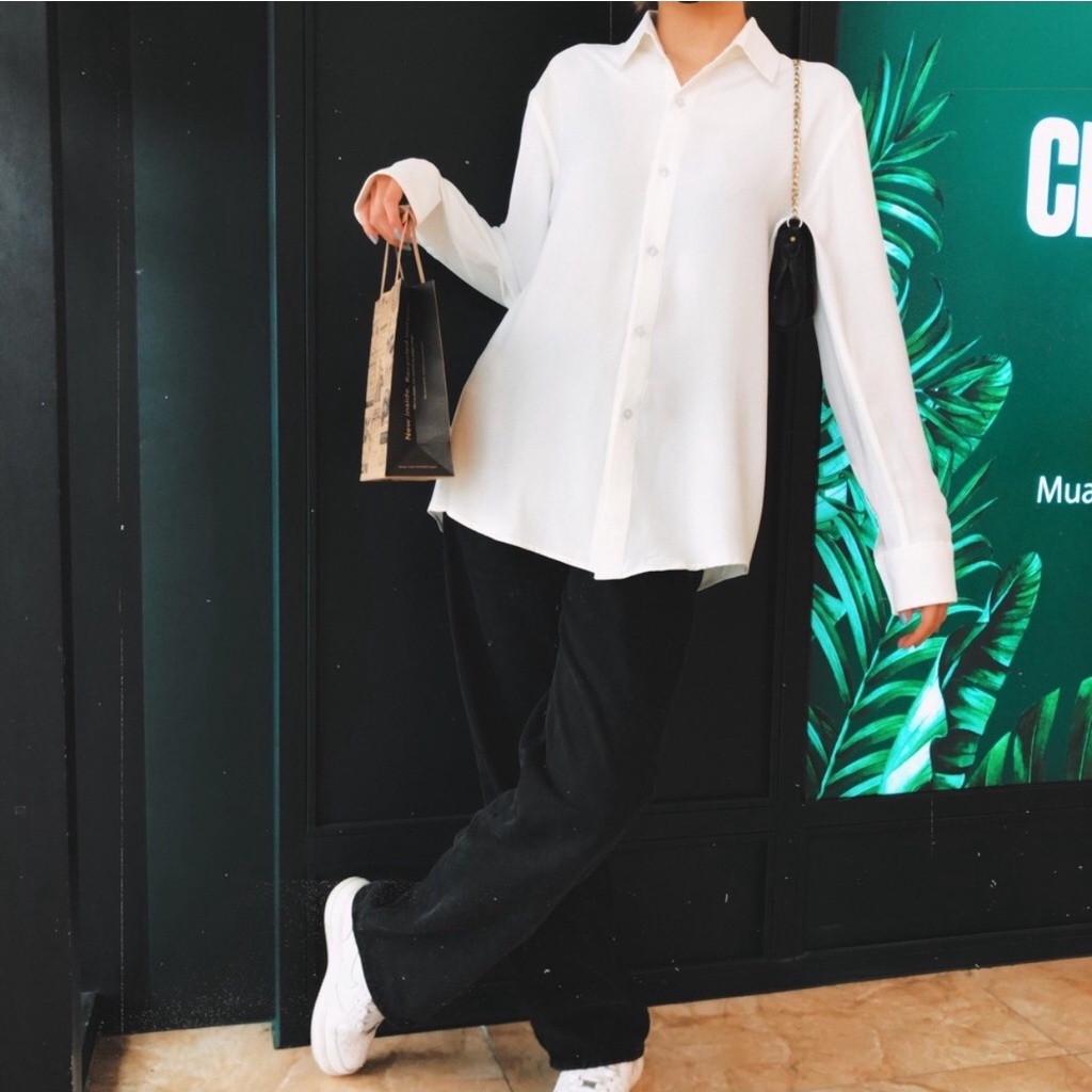 [HOT] Áo sơ mi nam dài tay form rộng hiện đại phong cách mới mẻ