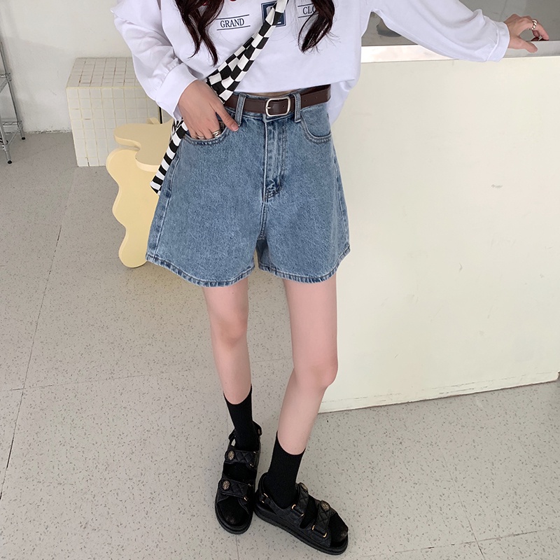 Quần Short Denim Lưng Cao Phong Cách Mới Mùa Hè 52950