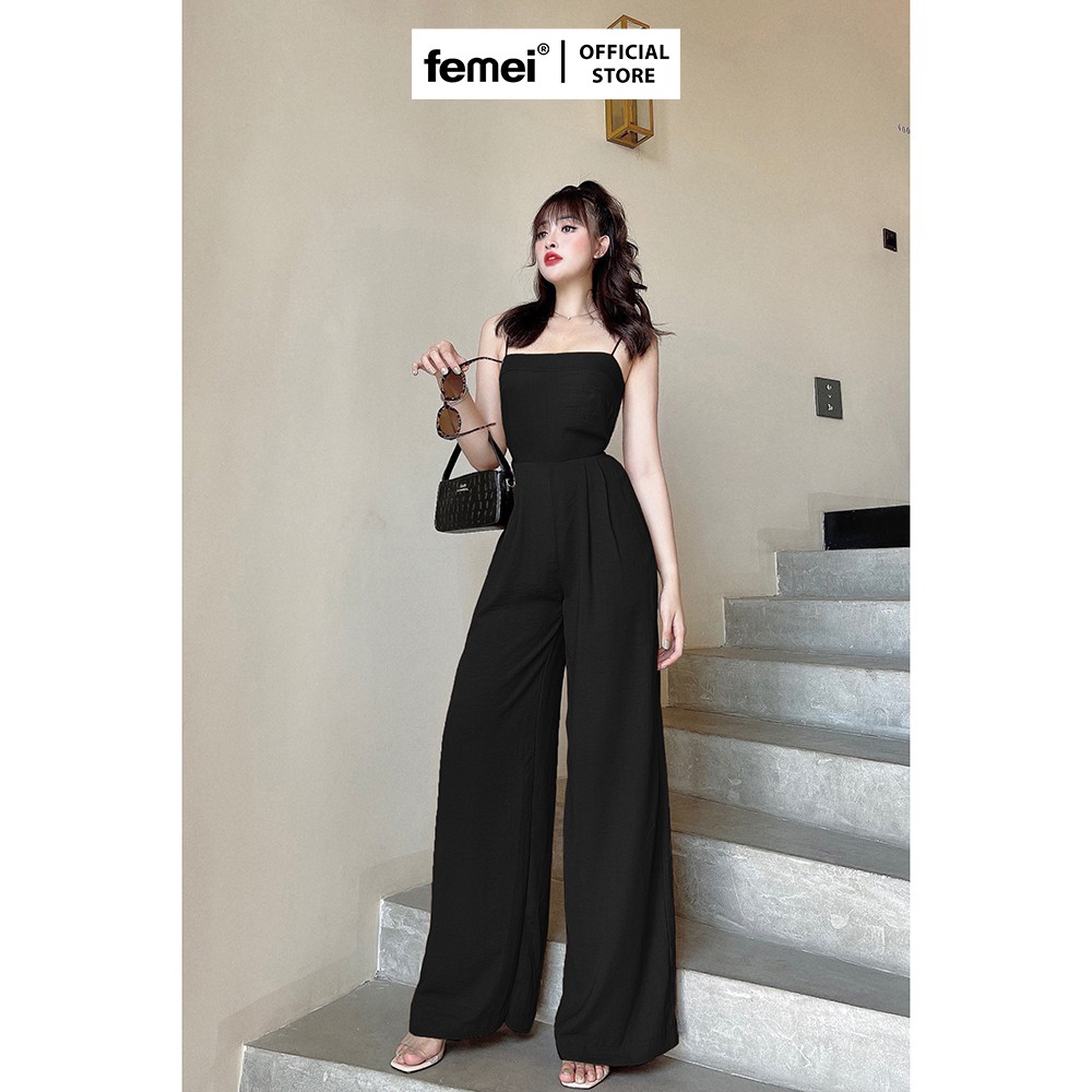 FEMEI - Jumpsuit 2 dây HMYC001