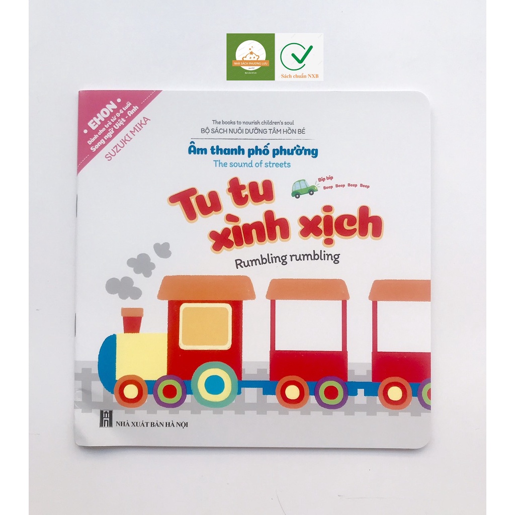 Sách - Ehon Âm Thanh - Song Ngữ Việt Anh Dành Cho Bé 0 - 6 Tuổi