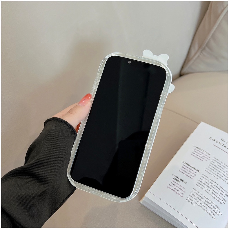 Ốp lưng iphone viền rời Chú Vịt Bơi Lội 13promax/13pro/13/12promax/12pro/12/11promax/11/7plus/8plus - Ina Case