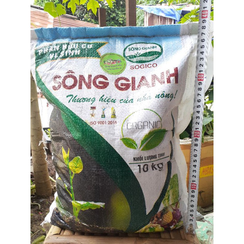 1 Kg Phân Hữu Cơ Sông Gianh Chia lẻ, cải Tạo, Bón Lót, Bón Thúc cho Hầu hết Cây