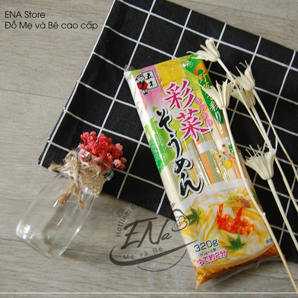 Mì Somen rau củ NHật 320gr date 01/2023