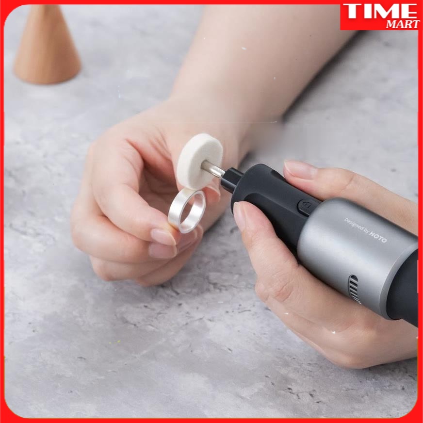 [CHÍNH HÃNG] Máy mài khắc mini HOTO thiết kế đa năng. Tặng kèm 35 món phụ kiện hỗ trợ khăc, mài, khoan, cắt, đánh bóng