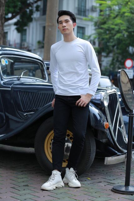 áo giữ nhiệt nam chuẩn công ty Lendsead. Chất vải umi đẹp | BigBuy360 - bigbuy360.vn