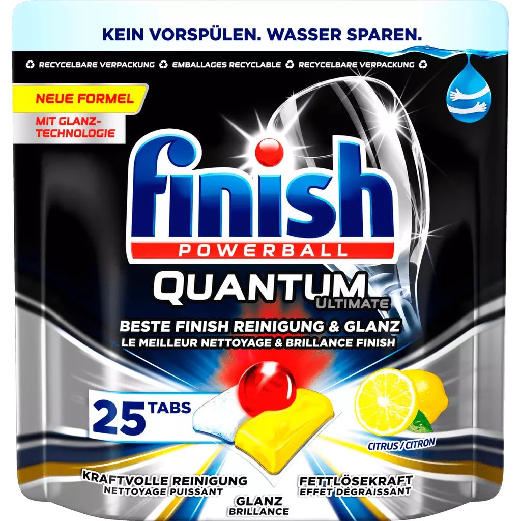 Viên rửa chén bát Finish Quantum Ultimate/ Ultimate Pro