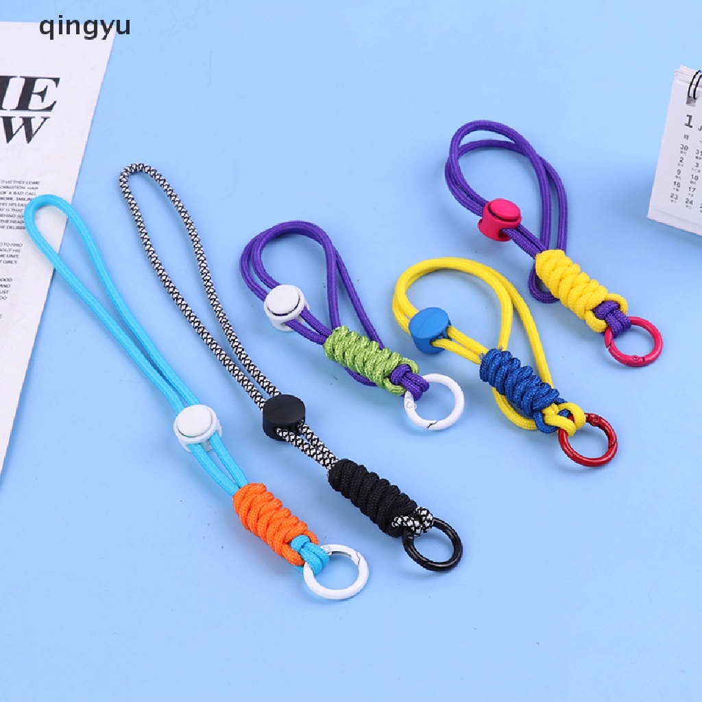 Dây Đeo Điện Thoại Dạ Quang Dạng Bện Xinh Xắn