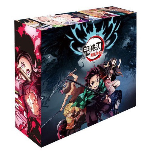 (FULL BOX m15) Hộp ảnh thẻ THANH GƯƠM DIỆT QUỶ KIMETSU NO YAIBA cao cấp anime chibi sưu tập card xinh xắn