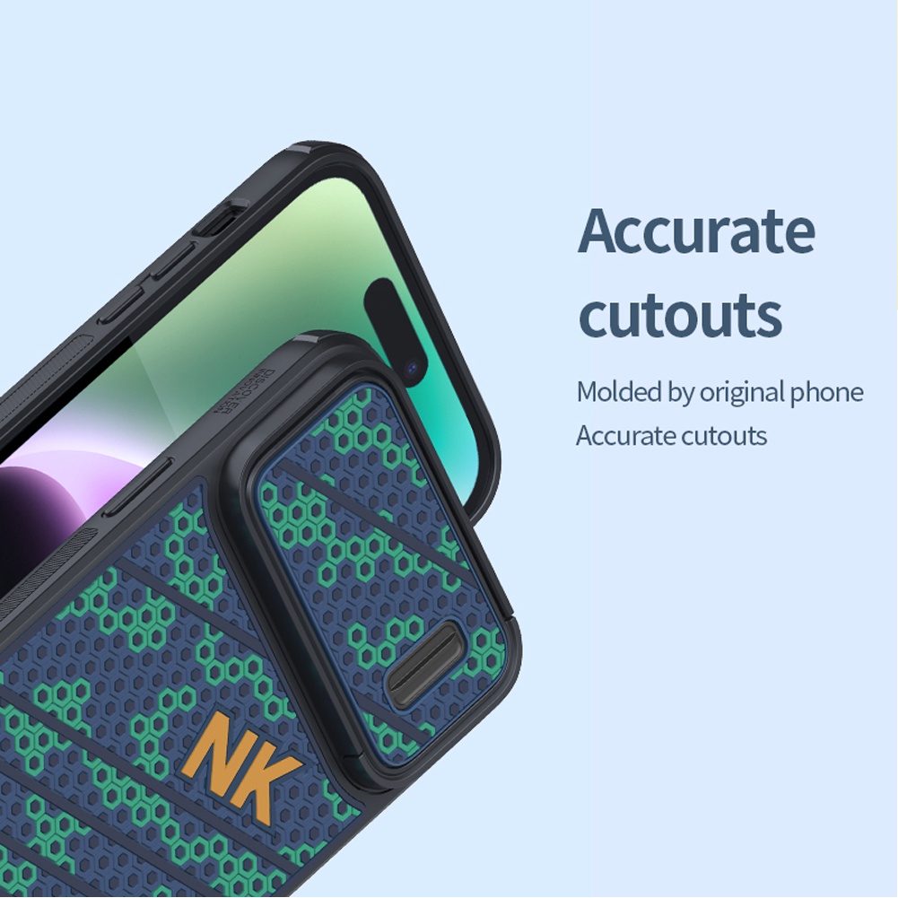 Ốp Điện Thoại Nillkin Chống Sốc Có Vòng Đỡ Từ Tính Bảo Vệ Camera Cho iPhone 14 Pro Max