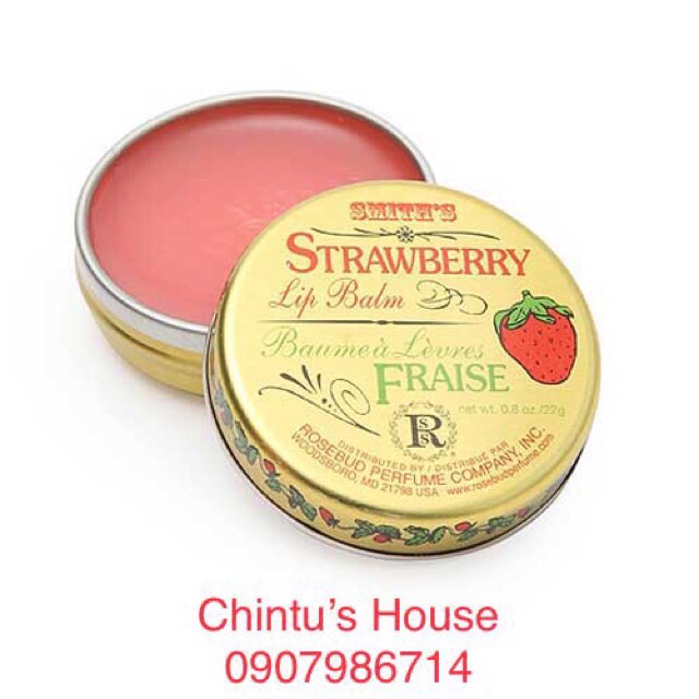 Son dưỡng Smith's Rosebud Salve