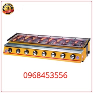 Bếp nướng gas 8 trụ - Bếp nướng BBQ bằng ga 8 họng ET-K288