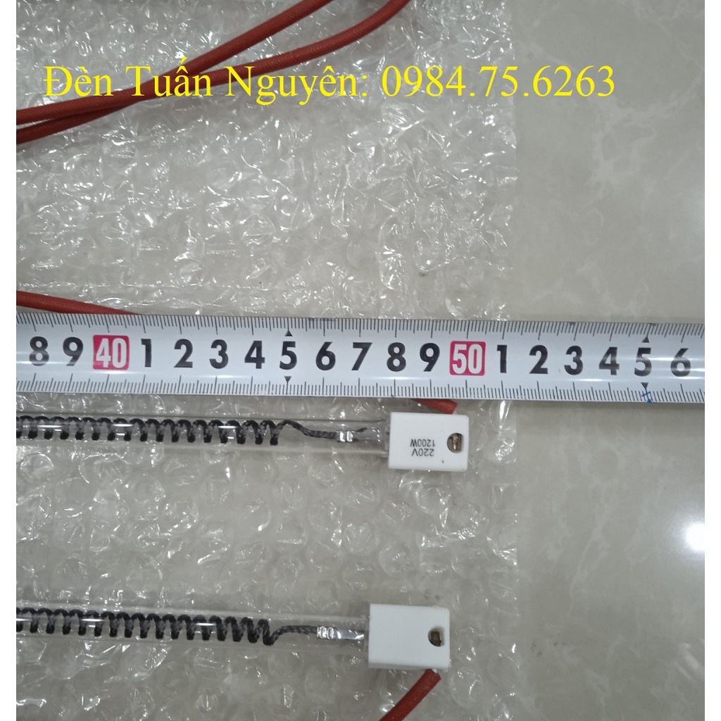 Đèn Sấy hồng ngoại 1000w 50cm sợi cacbon