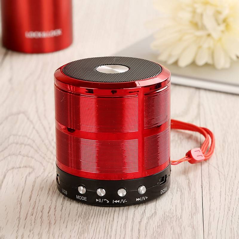 Loa Bluetooth Không Dây Nhỏ Gọn Hỗ Trợ Đọc Thẻ Nhớ USB Thiết Kế Mới