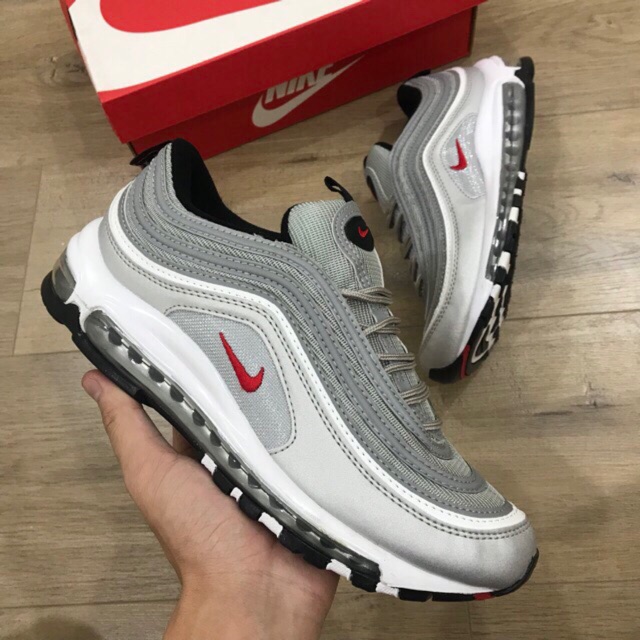 ẢNH THẬT giày ari max 97 xám