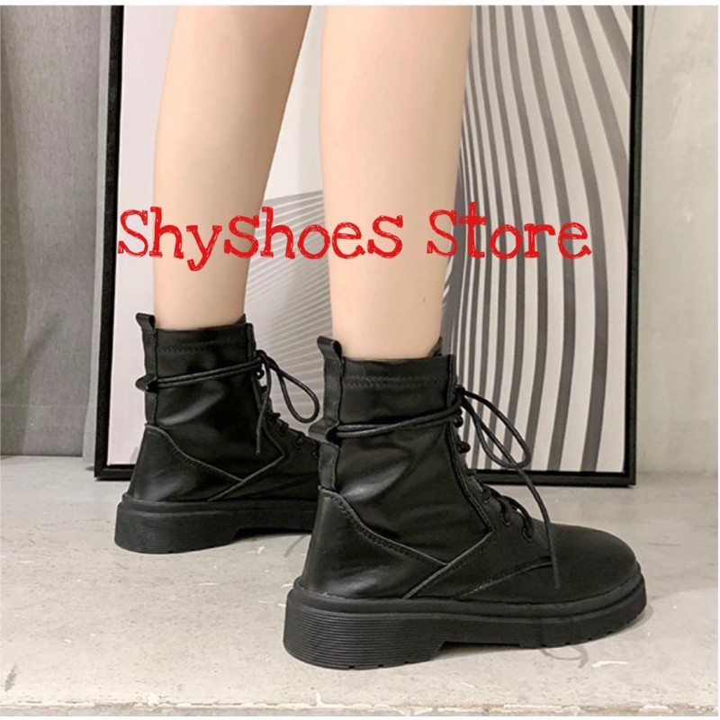 [SẴN🍁ẢNH+VIDEO]🦄Boot chiến binh cổ lửng cá tính (size 35-40)