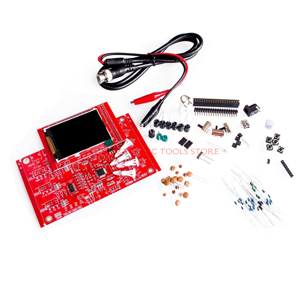 DSO138 Oscilloscope Production Kit, E-learning Kit, Open Source STM32 Oscilloscope 13802K