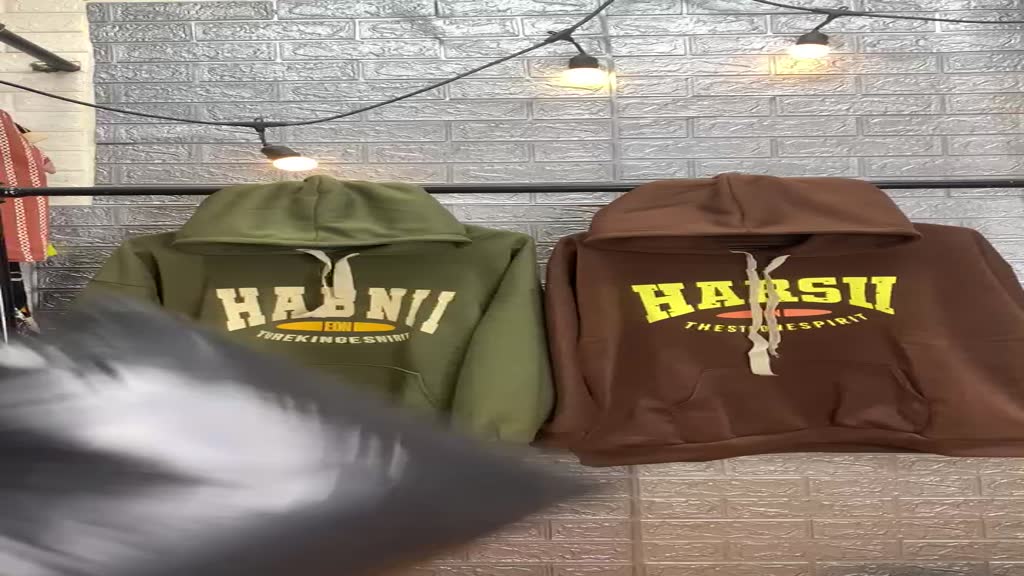 Áo Hoodie Nữ Form Rộng Mũ 2 Lớp Dây Bản To HAR - Áo Hoodie In Chữ HARSII Oversize | BigBuy360 - bigbuy360.vn