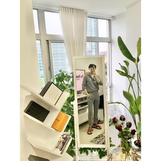 Quần tây skinny xám bố