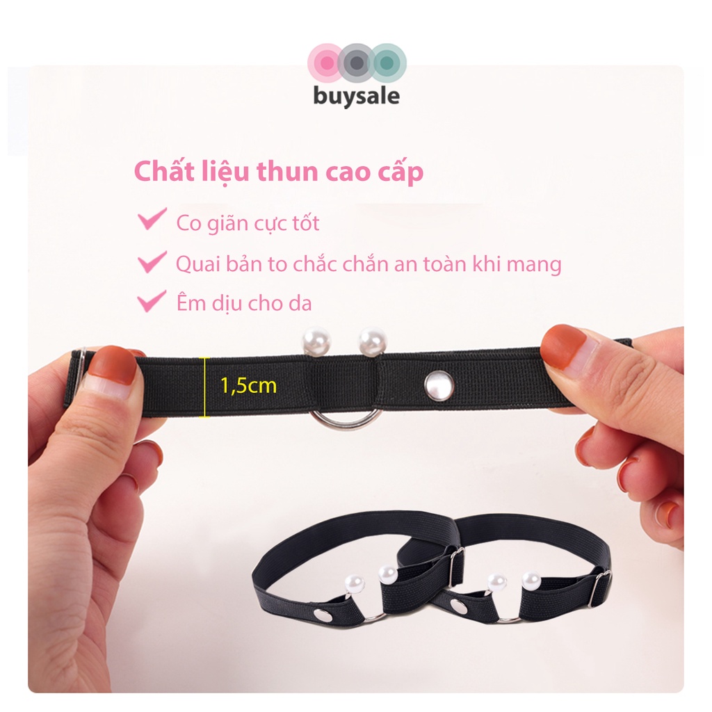 Quai giày chất liệu thun đàn hồi tốt, chống tuột gót giày, phối khoen chắc chắn - buysale - BSPK218
