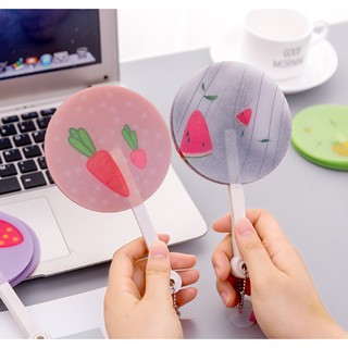 Quạt xòe cầm tay Cute Fruit
