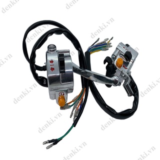 Bộ cùm công tắc denki xe cub 82 - có đề