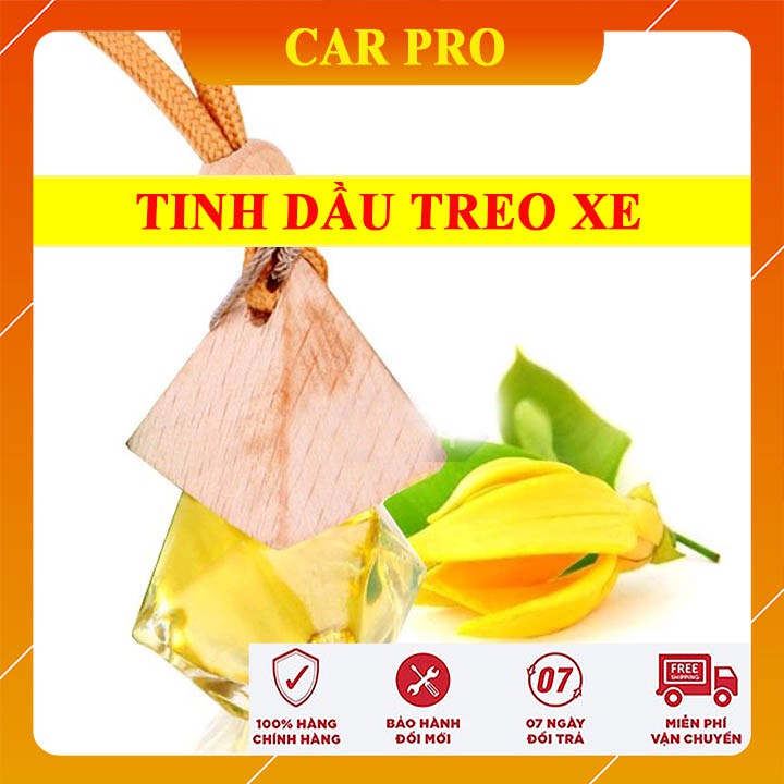  Tinh dầu treo xe ô tô 100% tự nhiên khử mùi, trang trí xe hơi - CAR PRO