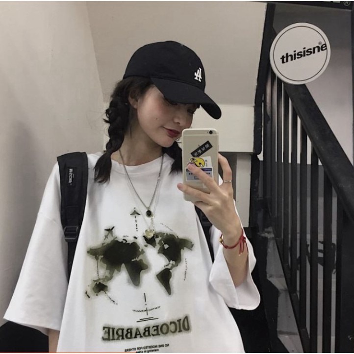 Áo thun tay lỡ Unisex, áo phông form rộng M48 KIWI SHOP UNISEX SHOP