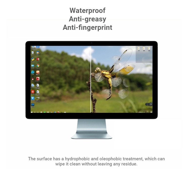 Miếng Dán Bảo Vệ Màn Hình Chống Bức Xạ HD Màu Xanh Dương 16: 9 Cho iMac 24 2021 530.5 * 299mm Ốp