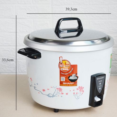 [Mã ELMS5 giảm 7% đơn 300K] Nồi cơm điện Sharp 3.8 lít KSH-D40V | BigBuy360 - bigbuy360.vn