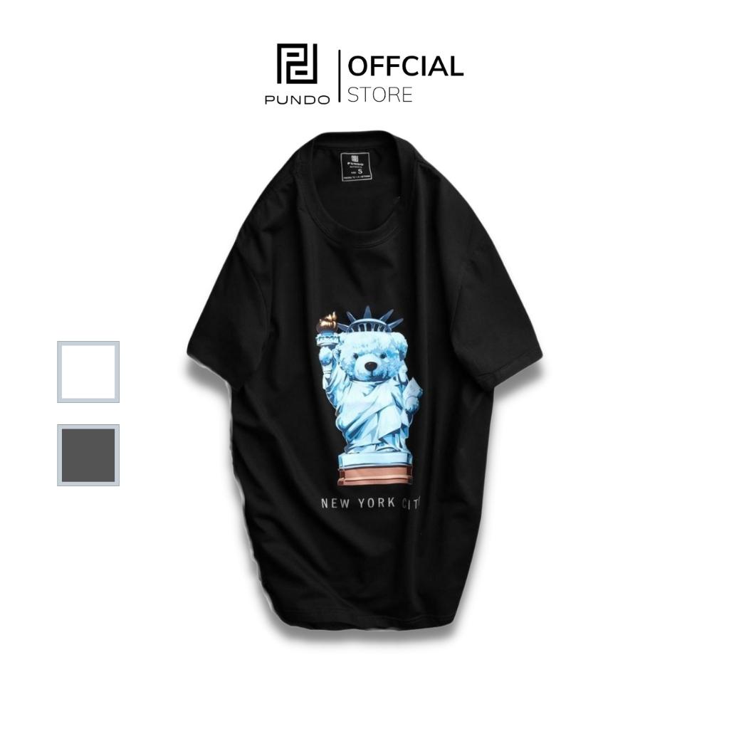 Áo thun nam cổ tròn ngắn tay 3 màu trắng, đen, xám . chất cotton cao cấp PUNDO ATPD53