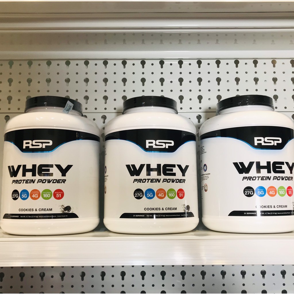 RSP Whey Protein Powder - Bổ Sung 28G Whey Protein Cao Cấp, BCAAs + Glutamine, Phục Hồi & Xây Dựng Cơ (51 Lần Dùng)