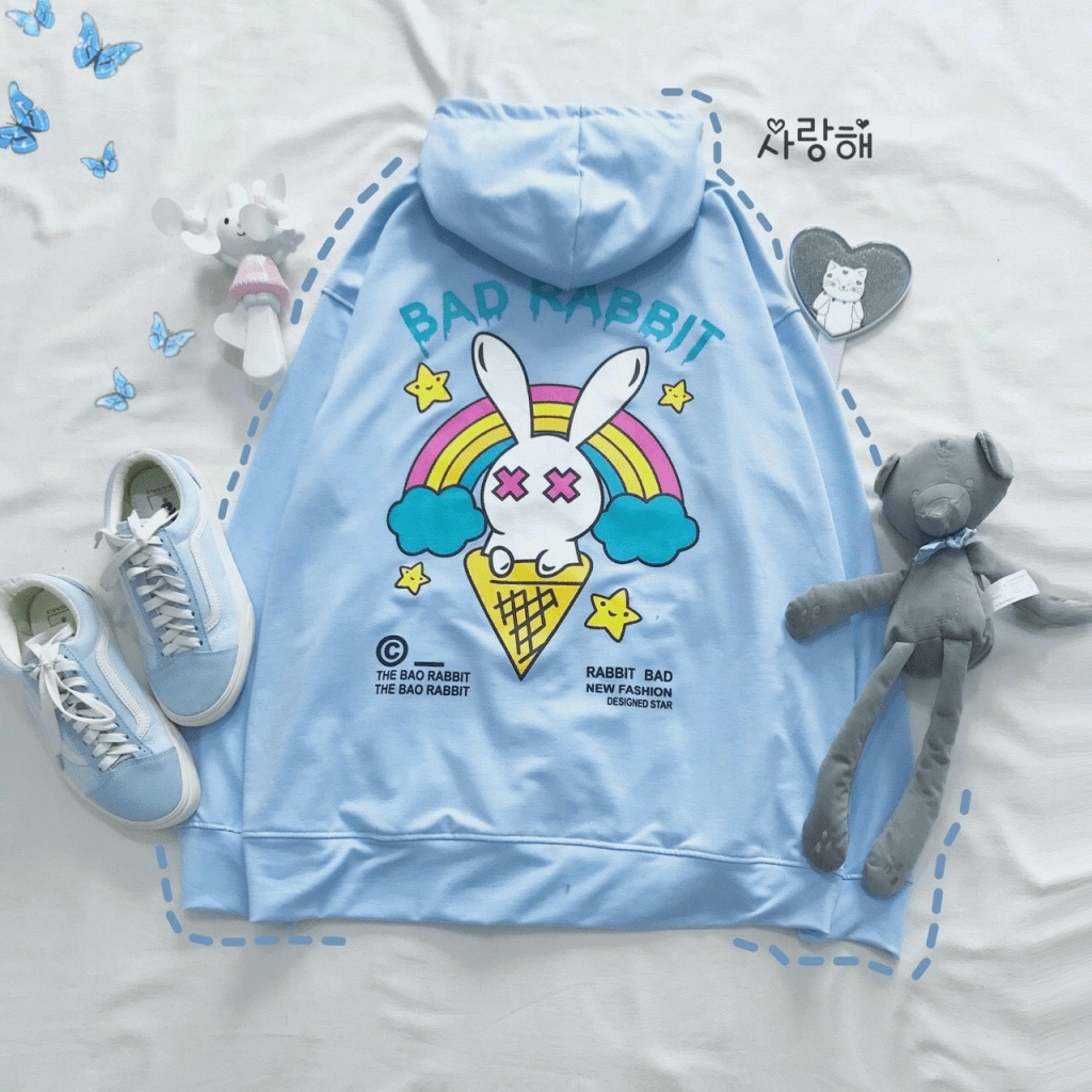 Áo khoác nữ Hoodie áo khoác nỉ form rộng Khóa Dây Kéo Chất Liệu Thun NỈ Ngoại TP [NewUnisex]