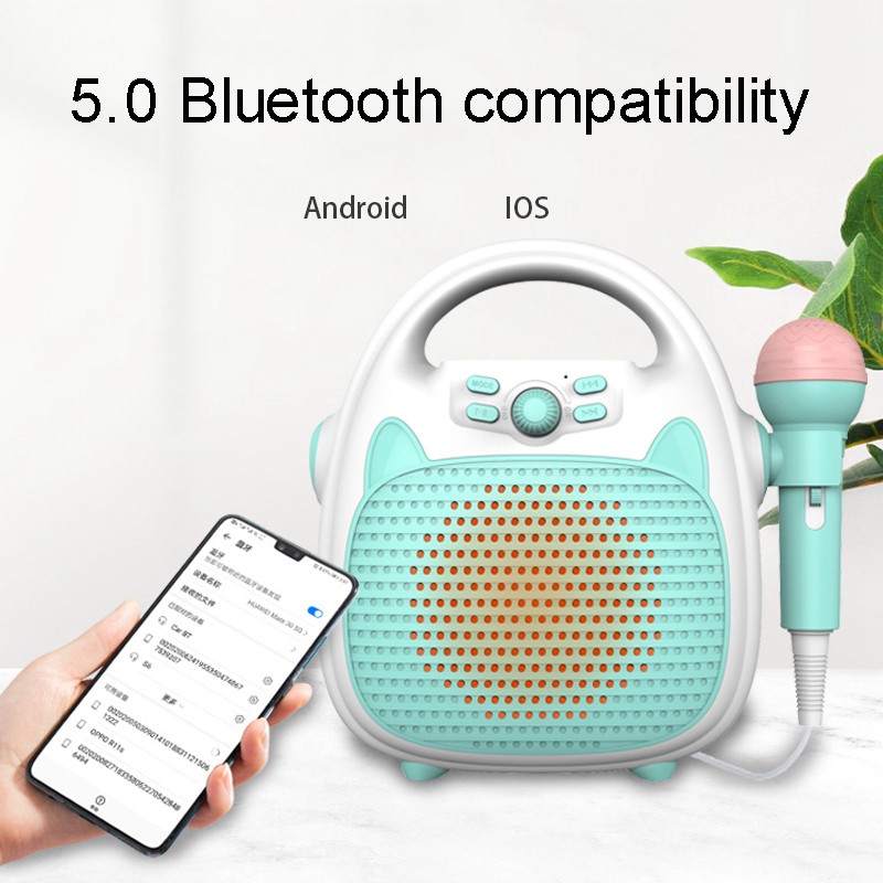 Loa Bluetooth Không Dây Hát Karaoke Cho Bé