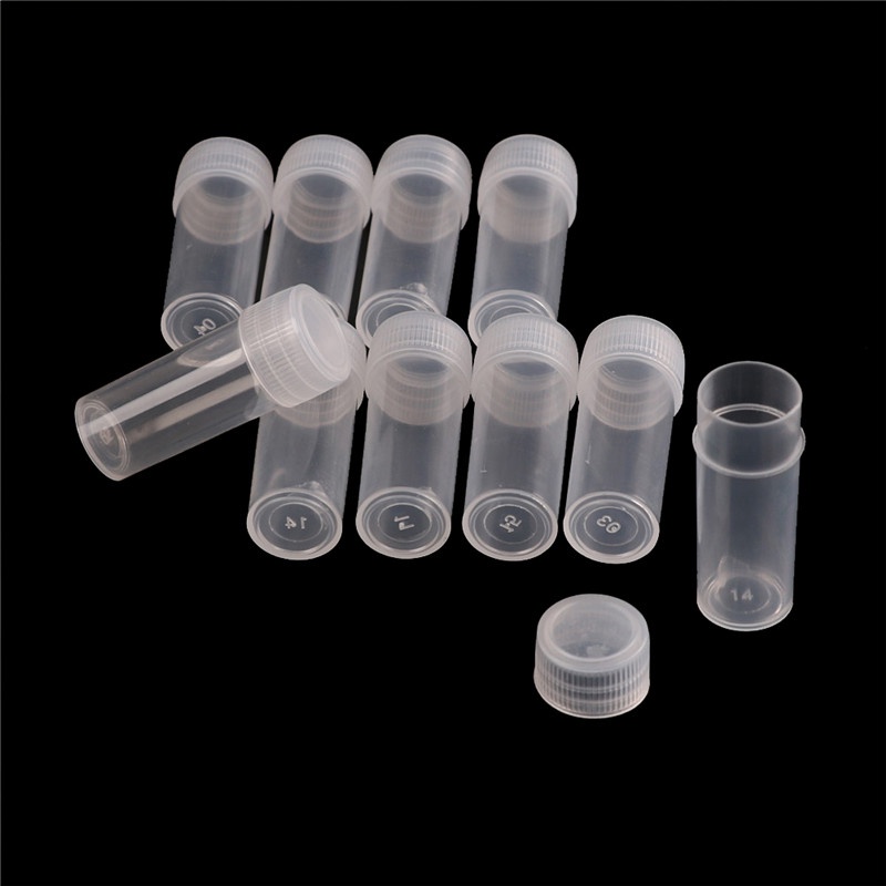 Set 10 Chai Nhựa Đựng Mẫu Thử 5ml Tiện Dụng