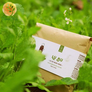 [Vietherb] Lú Bú- Lá cải xông/ngâm mông - Ấm người/Ấm tay chân /Giảm đau bụng đến kì/Trục hàn/Giảm bế khí