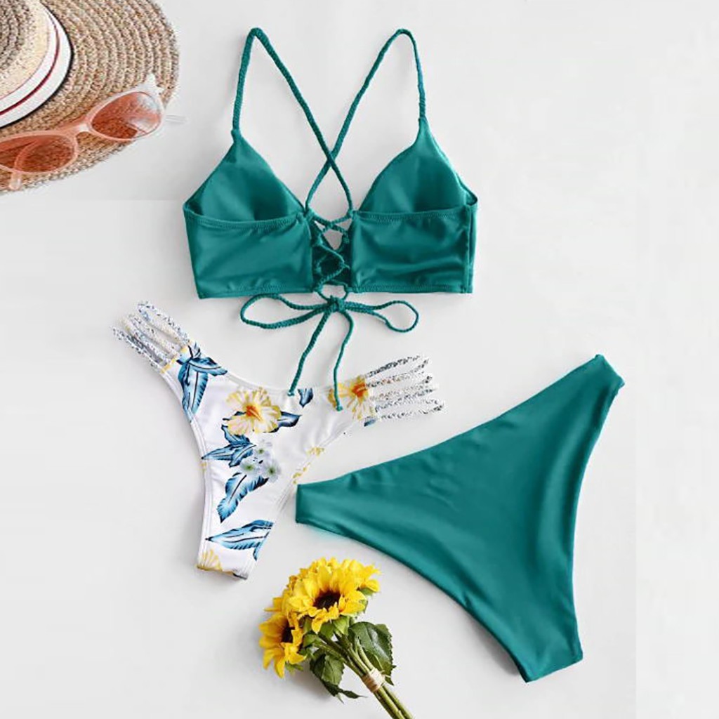 Set Bikini Hoạ Tiết In Cho Phái Nữ | BigBuy360 - bigbuy360.vn