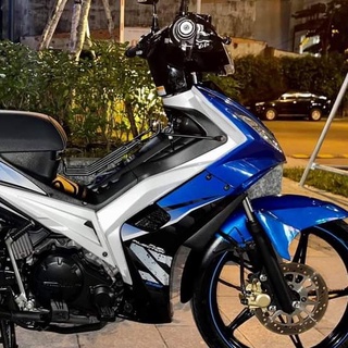 Tem Rời Ex Nhỏ Dán Xe Đen Xanh GP