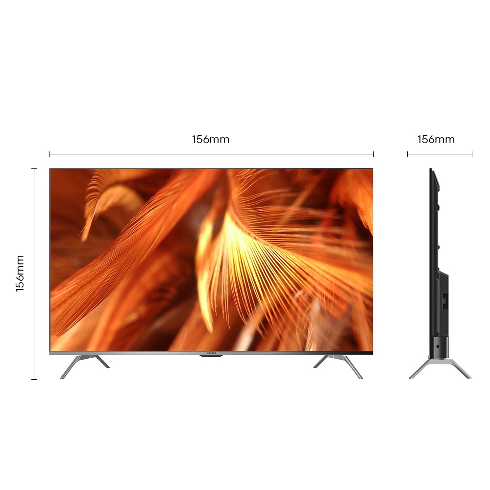 [Mã ELBAU7 giảm 7% đơn 5TR] Smart Tivi Coocaa Android 10 4K UHD 55 inch - Model 55S6G PRO SILVER - Miễn phí lắp đặt