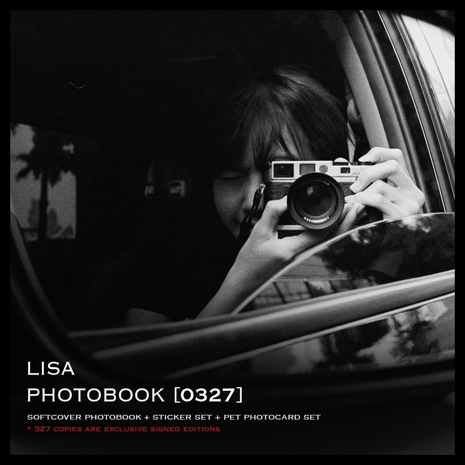 [Có sẵn] Photobook LISA 2703 bản giới hạn