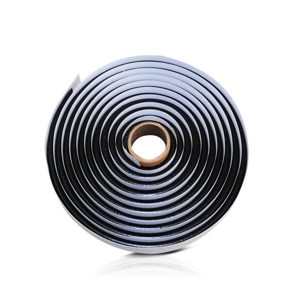 WTTLE Cuộn Băng Keo Dán Viền Cửa Xe Hơi / Xe Tải Màu Đen Dài 4M