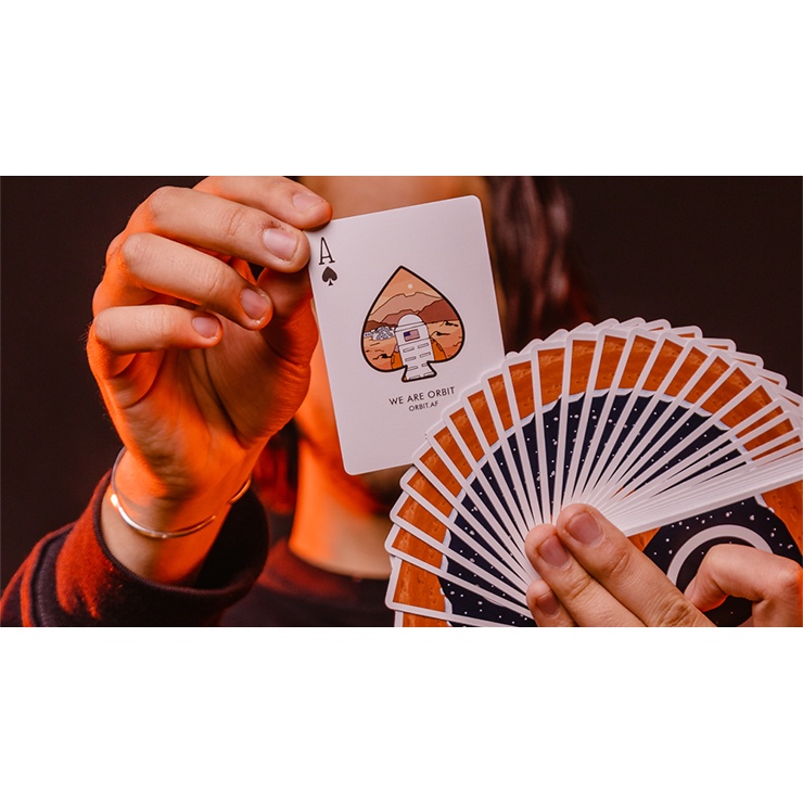 Bài tây, bài ảo thuật Orbit V8 Playing Cards - Hàng chính hãng [Hàng Mỹ]