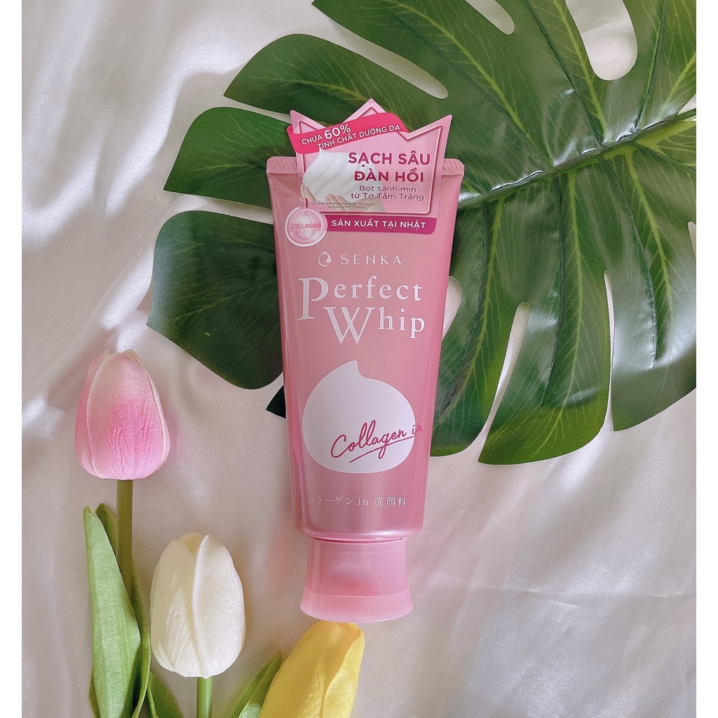 Sữa Rửa Mặt Senka Nhật CHÍNH HÃNG Dưỡng Trắng Da Ngừa Mụn Collagen Ngừa Lão Hóa Sửa Rửa Mặt Srm Senka Chăm Sóc Da Dezy