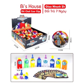 Among us - đồ chơi trứng Among Us kèm thẻ bài - Bund Egg Series cho bé