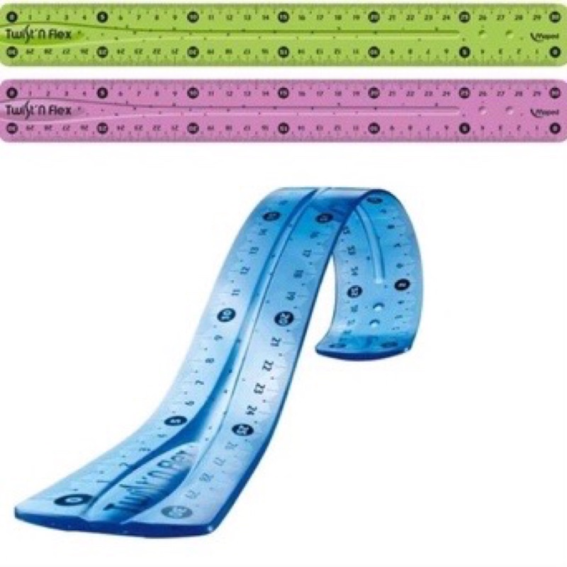 Thước kẻ dẻo Aihao 20/30 cm