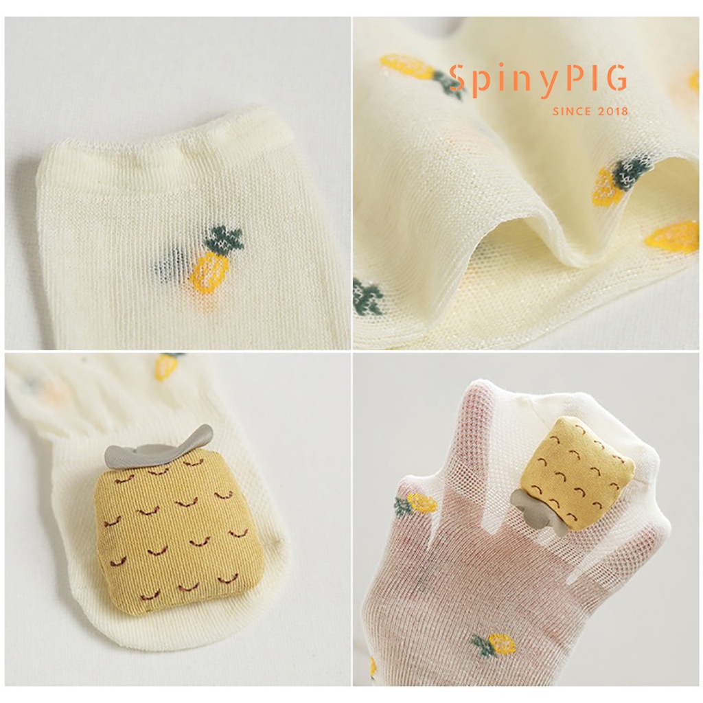 Tất đùi cho bé gái 0-3 tuổi 3D mỏng nhẹ style công chúa nhiều màu cực xinh