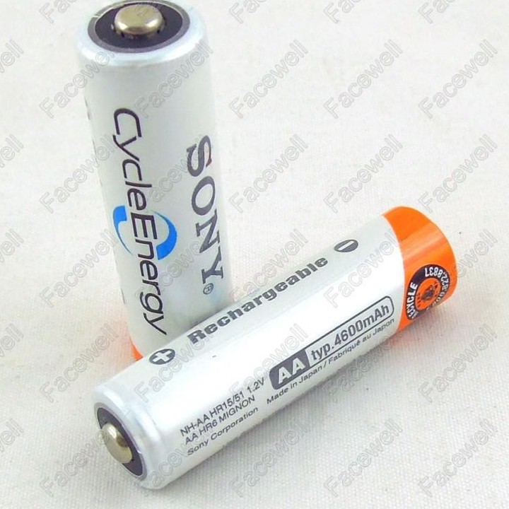 1 vỉ 2 pin sạc AA 4600 mah - pin 2A tốt sạc được - BBL01