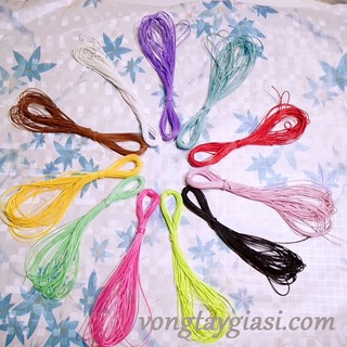 Nguyên Liệu Handmade - Dây Sáp Bóng 1mm.
