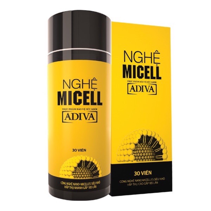 Nghệ Micell Adiva hộp 30viên